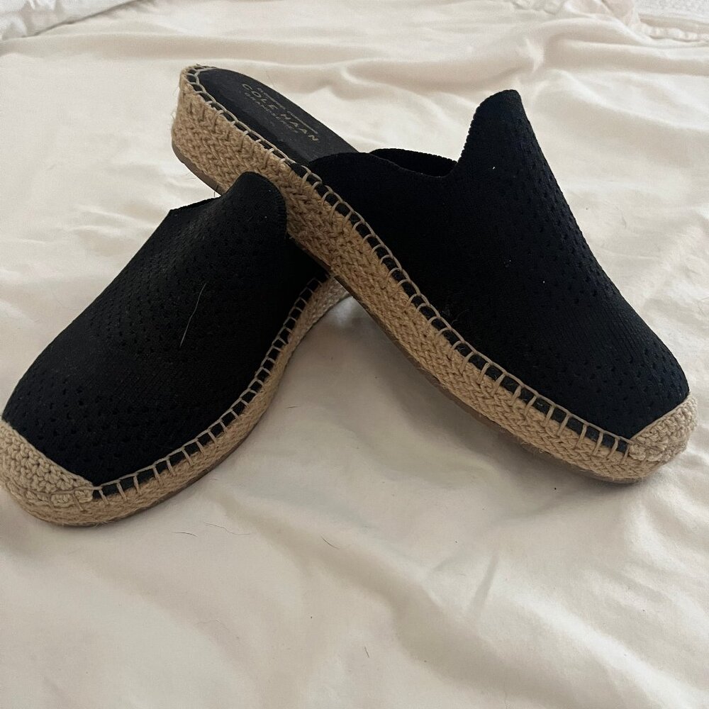 Cole Haan Cloudfeel Espadrille Mule - NWT